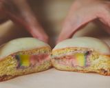 Foto langkah ke 9 dari resep Donat kentang Fla Unicorn.