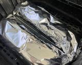 Foto del paso 4 de la receta: Salmón a la miel mostaza con espárragos verdes en papillot, freidora de aire