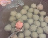 Foto langkah ke 3 dari resep Bakso Sapi kenyal homemade.