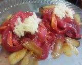 Foto del paso 11 de la receta: Calabacines🥒 con salsa de remolacha y peras🍐 caramelizadas🤨🍝🤔!!!