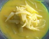 Foto langkah ke 4 dari resep Lodeh Labu Siam Pepaya Muda simple pakai bumbu racik (MPASIable).