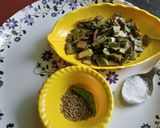 A picture of step 1 of সবজির খোসা বাটা.