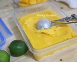 芒果蜂蜜冰淇淋(免冰淇淋機、免刮)的食譜步驟6照片