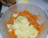 Foto del paso 1 de la receta: Bolitas de patata, zanahoria y queso