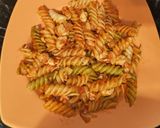 Pas rețetă Paste tricolore cu piept de pui și legume în sos de roșii 🍝 5 fotografie