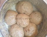 A picture of step 6 of Coconut milk bread.