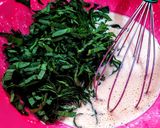 Foto del paso 4 de la receta: Quiche De🌿Espinacas y Mozzarella...!