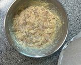 Hình bước làm 1 của món Chicken Pancake 🥞