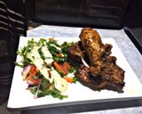 A picture of step 5 of Grilled Chicken laps.