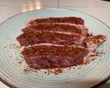 A picture of step 3 of Mediterranean Sliced Picanha Steaks.