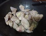 A picture of step 1 of Chicken karahi.