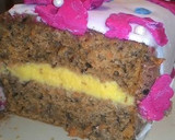 Foto del paso 3 de la receta: Tarta de zanahoria y nueces con fondant