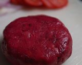 A picture of step 2 of Beetroot Burger.