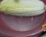 A picture of step 3 of Shanghainese pan fried rice cake 上海炒年糕.