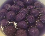 Foto langkah ke 2 dari resep Bubur Candil/ Biji Salak Ubi Ungu 💜.