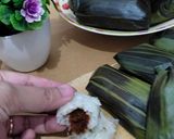 Foto langkah ke 6 dari resep Lemper isi abon sapi.