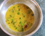 A picture of step 4 of Mango curry.