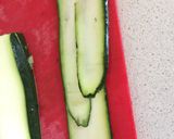 A picture of step 2 of Courgette and Smokey Cheese Roses.