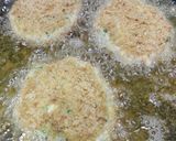 Foto del paso 6 de la receta Buñuelos de calabacín y dip de yogur griego