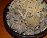 Foto del paso 8 de la receta: Risotto de chanpiñones enteros y pollo