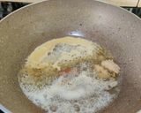 A picture of step 4 of Gondhoraj lemon paneer.