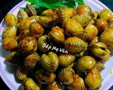 Hình bước làm 3 của món Sò huyết rang me