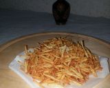 عکس مرحله 1 از دستور چيپس سيب زميني خلاااالي🥔🍟