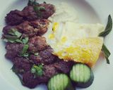 A picture of step 4 of Kofta and Eggs for Dieting.