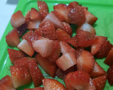 Foto del paso 3 de la receta: Frutillas con crema de queso (para diabéticos)