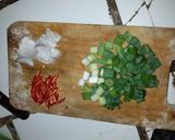 Foto langkah ke 2 dari resep Pepes jamur tahu putih.