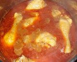 Csirkepaprikás recept fázis 4 fotója