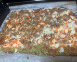 Foto del paso 1 de la receta: Masa de pizza de brócoli y avena