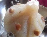 A picture of step 4 of Coconut modak.