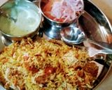 A picture of step 15 of Sindhi Biryani.