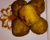A picture of step 11 of Yam Balls.