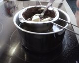 Une image de l'étape 5 de Saucisson au chocolat et chamallows.