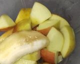 صورة لخطوة 2 من وصفة عصير الفواكه 🍎🍌بمركز البرتقال 🍊