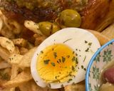Une image de l'étape 10 de Poulet aux olives et citron confit à la sauce Marocaine!.