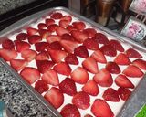 صورة لخطوة 10 من وصفة كيكة طبقات بالفراولة ♥️😋