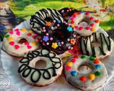 चॉकलेट डोनट (chocolate donut recipe in marathi) रेसिपी स्टेप 10 फोटो