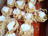 Nido de fetuccini