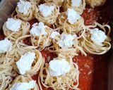 Foto del paso 2 de la receta: Nido de fetuccini