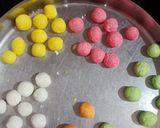 કલરફુલ રસગુલ્લા (Colourfull Rasgulla Recipe in Gujarati) રેસીપી સ્ટેપ3ફોટો