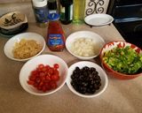 A picture of step 6 of Taco Pizza.