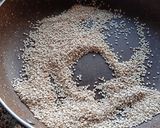 A picture of step 1 of Turnip Dryfruit Chocolate Fudge.