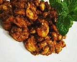 A picture of step 6 of Prawns Ghee Roast.