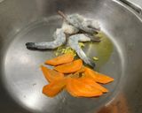 青花椰炒蝦仁佐魩仔魚XO醬的食譜步驟2照片