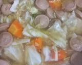 Foto langkah ke 3 dari resep Sop Bakso Sosis Sayur.