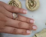 A picture of step 10 of Pinwheel Samosa Roll.