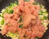 Une image de l'étape 2 de Blanc de Poulet cúrcuma.